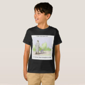 Dr.Rorschachは犬のスポットを散歩おもしろい4 Tシャツ (正面フル)