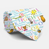 Dr. SeussのABCパターンと単語 ネクタイ (ロール)