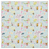 Dr. SeussのABCパターンと単語 ファブリック (見本)