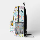 Dr. SeussのABCパターンと単語 プリントバックパック (右)