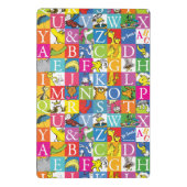 Dr. SeussのABCブロックカラフル文字パターン ミニクリップボード (裏面)