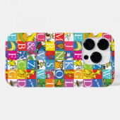 Dr. SeussのABCブロックカラフル文字パターン Case-Mate iPhoneケース (裏面 (横))