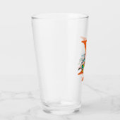 Dr. SeussのABC：文字X – オレンジ |名前の追加 タンブラーグラス (右)