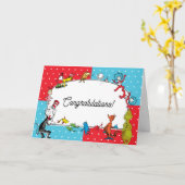 Dr. Seussブックのキャラクター | パステルおめでとう カード (黄色い花)