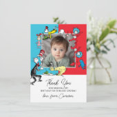 Dr. Seuss -キャラクター |子供の誕生日 サンキューカード (スタンド正面)