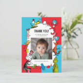 Dr. Seuss -キャラクター |子供の誕生日 サンキューカード (スタンド正面)