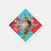 Dr. Seuss -キャラクター |子供の誕生日 スタンダードカクテルナプキン (角)