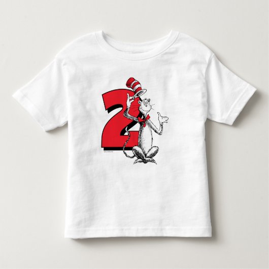 Dr. Seuss -キャラクター |子供の誕生日 トドラーTシャツ (正面)