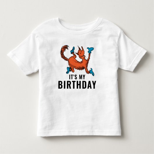 Dr. Seuss -キャラクター |子供の誕生日 トドラーTシャツ (正面)