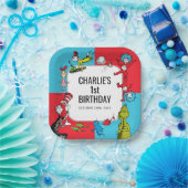 Dr. Seuss -キャラクター |子供の誕生日 ペーパープレート (パーティー)