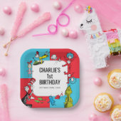 Dr. Seuss -キャラクター |子供の誕生日 ペーパープレート (パーティー)