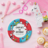 Dr. Seuss -キャラクター |子供の誕生日 ペーパープレート (パーティー)
