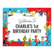 Dr. Seuss -キャラクター |子供の誕生日
