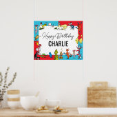 Dr. Seuss -キャラクター |子供の誕生日 ポスター (キッチン)