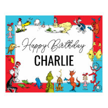 Dr. Seuss -キャラクター |子供の誕生日