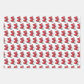 Dr. Seuss -キャラクター |子供の誕生日 ラッピングペーパーシート (正面)