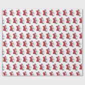 Dr. Seuss -キャラクター |子供の誕生日 ラッピングペーパー (フラット)