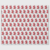 Dr. Seuss -キャラクター |子供の誕生日 ラッピングペーパー (フラット)