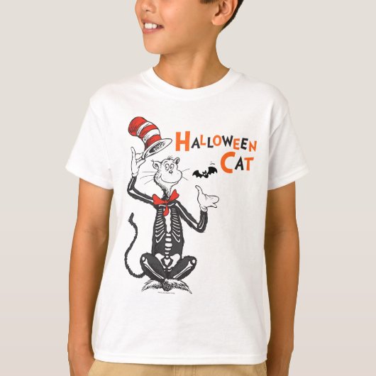 Dr. Seuss | ハロウィンの帽子屋さん Tシャツ (正面)