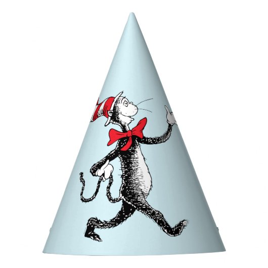 Dr. Seuss | 帽子の中の猫のキャットウォーク パーティーハット (正面)