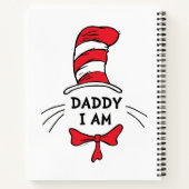 Dr. Seuss | 帽子の中の猫 - パパだって ノートブック (裏面)