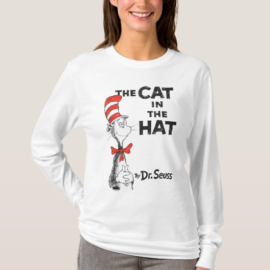 Dr. Seuss | 帽子の中の猫 書籍 Tシャツ (正面)