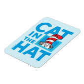 Dr. Seuss | 帽子の猫 ロゴ マグネット (左側)