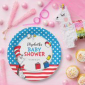 Dr. Seuss - Cat in the Hat Baby Shour ペーパープレート (パーティー)