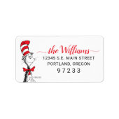 Dr. Seuss - Cat in the Hat Baby Shour ラベル (正面)