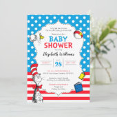 Dr. Seuss - Cat in the Hat Baby Shour 招待状 (スタンド正面)