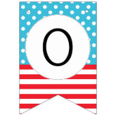 Dr. Seuss - Cat in the Hat Baby Shower バンティングフラッグ (第2の旗)