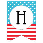 Dr. Seuss - Cat in the Hat Baby Shower バンティングフラッグ (第3の旗)