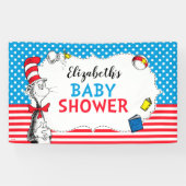 Dr. Seuss - Cat in the Hat Baby Shower Banner 横断幕 (横)