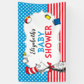 Dr. Seuss - Cat in the Hat Baby Shower Banner 横断幕 (縦)