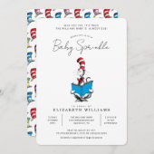 Dr. Seuss - Cat in the Hat Sprinkle 招待状 (正面/裏面)