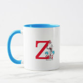 Dr. Seuss Cat in the Hat, Thing One Monogram Z マグカップ (左)