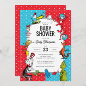 Dr. Seuss - Characters | Baby Shower 招待状 (正面/裏面)