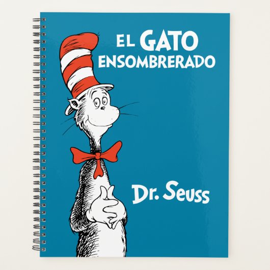 Dr. Seuss El Gato Ensombrerado Spanish プランナー手帳 (正面)