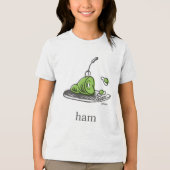 Dr. Seuss | Green Eggs and Ham トライブレンドＴシャツ (正面)