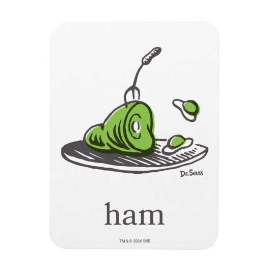 Dr. Seuss | Green Eggs and Ham マグネット (縦)