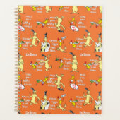 Dr. Seuss Green Eggs and Ham Character Pattern プランナー手帳 (正面)