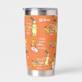 Dr. Seuss Green Eggs and Ham Character Pattern 保温保冷タンブラー (右面)