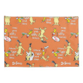 Dr. Seuss Green Eggs and Ham Character Pattern 枕カバー (裏面-右)