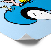 Dr. Seuss Green Eggs and Ham Characters in Car ポスター (角)