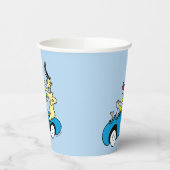 Dr. Seuss Green Eggs and Ham Characters in Car 紙コップ (左)
