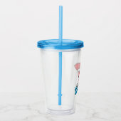 Dr. Seuss Hat Logo アクリルタンブラー (右)