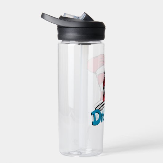 Dr. Seuss Hat Logo ウォーターボトル (右面)