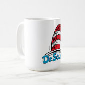 Dr. Seuss Hat Logo コーヒーマグカップ (正面左)