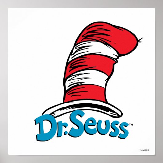 Dr. Seuss Hat Logo ポスター (正面)