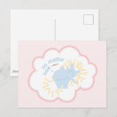 Dr. Seuss Horton | No Matter How Small ポストカード (正面/裏面)